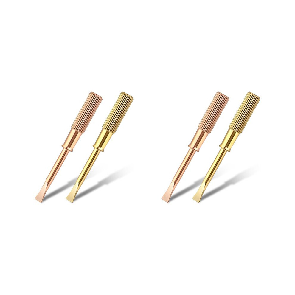 Photos - Screwdriver 4 PCS Bracelet Titanium Steel Jewelry Repair Tools Slotted Suitable for Repair