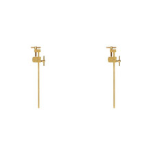 2X Woodworking Wood Clamp, Brass Parallel Clamp Fast Fixed Clip Auxiliary Fixture Splicing Board Positioning Panel 24cm