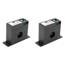 2X Hög Noggrannhet AC-Strömgivare Transmitter AC 0-50A Till 0-10V SZT15-CH-10V Självförsörjande Ömsesidig Ströminduktor