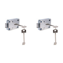 2X Safe Mechanical Lock Lever Tumbler Lock All-Steel Tool Set for Locksmith Supplies Repair Tools