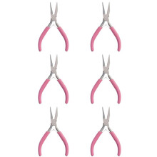 6X Round Concave Plier Wire Looping Plier Precision Plier Wire Bending Tools for DIY Jewelry Making Hobby Projects
