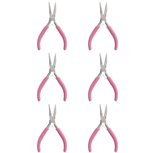 6X Round Concave Plier Wire Looping Plier  Precision Plier Wire Bending Tools for DIY Jewelry Making Hobby Projects