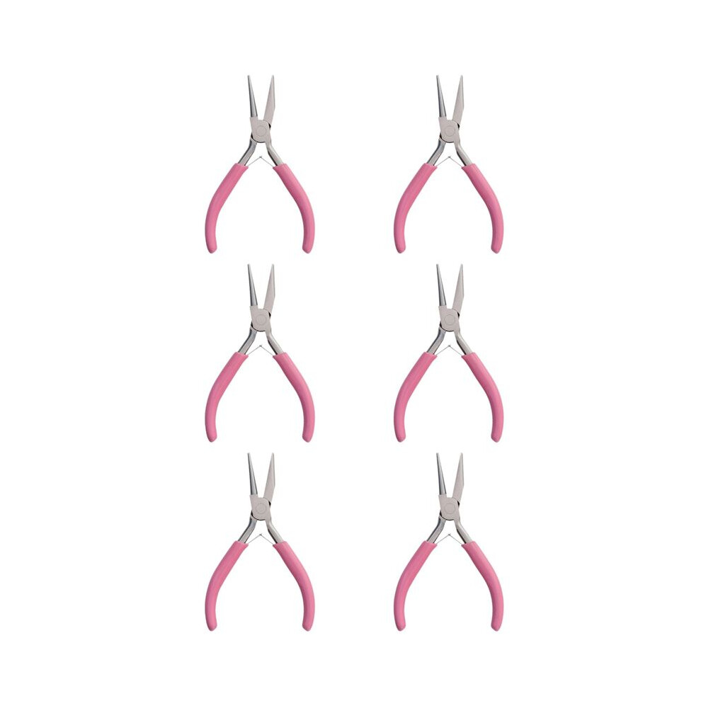 6X Round Concave Plier Wire Looping Plier Precision Plier Wire Bending Tools For Diy Jewelry Making Hobby Projects 4714052362400