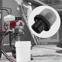 8x Airless Paint Sprayer Inlet Strainer, 3/4 Inlet Strainer Filter Inlet Suction Strainer for X5/LTS15, X7/LTS17