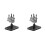 2X 2in1  Portable Table Vise, Micro-Bench Vise for Model Building Precision Clamp Scale Model Fixing Tool DIY 1