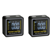 2X Digital Angel Finder Rechargeble Level Box Protractor with Magnetic Based Backlight for Woodworking Building