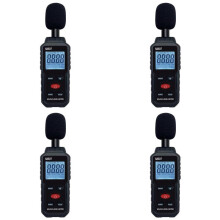 4X Digital Sound Level Noise Meter Measurement 30-130DB DB Decibel Detector Audio Tester Metro Diagnostic Tool