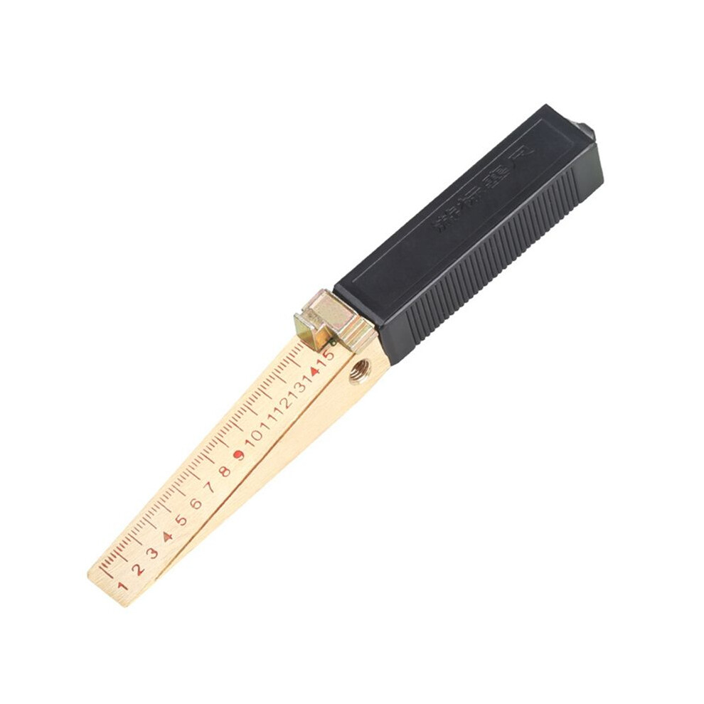0.2Mm Wedge Shaped Vernier Feeler Gauge Inspection Flatness Measuring Tool For House Engineering 6031070680452