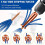 2X Universal Wire Twisting Tool Cable Stripper & Wire Twisting Tool for Stripping & Twisting Cables, Driven By Drill 2