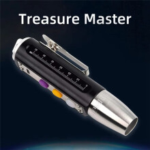 Jade Identification Flashlight Gem Jewelry Detector Light LED Torch 365nm Rechargeable Ultraviolet LED UV Torch,C
