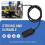 Digital Temperature and Humidity Sensor Module Temperature and Humidity Probe Sensor with Wire and Case 5
