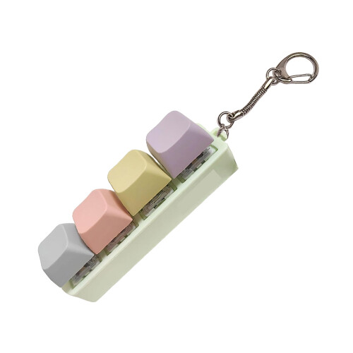 Μπρελόκ Fidget Clicker με πληκτρολόγιο 4Colors για ανακούφιση από το άγχος