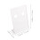 L-shaped Price Tag Holder Plastic Display Stand Desktop Menu Display Rack 3