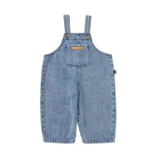 Ediodpoh Boys' Denim Overalls for Toddlers, Soft & Adjustable, Spring/Summer Casual Wear, Blue, 4-5 Years