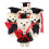 4 mini ours en peluche de remise de diplôme 1