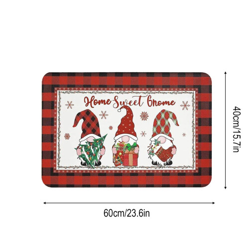 Kerstdeurmat 16x24 inch Polyester Binnen/Buiten 2