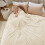 Throw Blanket Beige 50x60 inch 230GSM 6