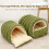 Winter Warm Cat Bed – Corduroy, Removable Cushion, 4