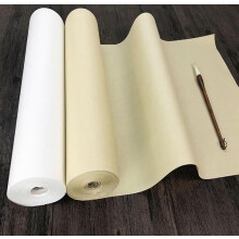 Chinese Rice Paper Sheets for Calligraphy, Sumi-e, Decoupage & Inkjet Printing | Durable Bark Fiber | Traditional Style | 1 Sheet | Compatible with