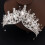 Diadema con strass dorati per donne e ragazze 3
