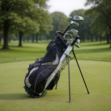 Golf Stand Bag 9 Inch with Carry Pockets and Dividers