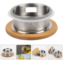 Stainless Steel Tea Strainer Lid for Pitcher