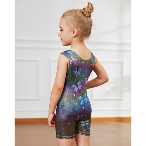 Κορμάκια γυμναστικής για κορίτσια Unicorn Aurora Rainbow Γοργόνα Δεινόσαυρος Cupcake Sparkle Biketard 2