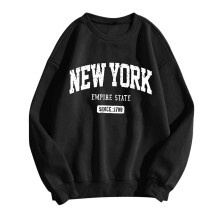 Moderigtig dame sweatshirt med rund hals og lange ærmer til afslappet sportstøj (3) Crop top sweatshirt til kvinder