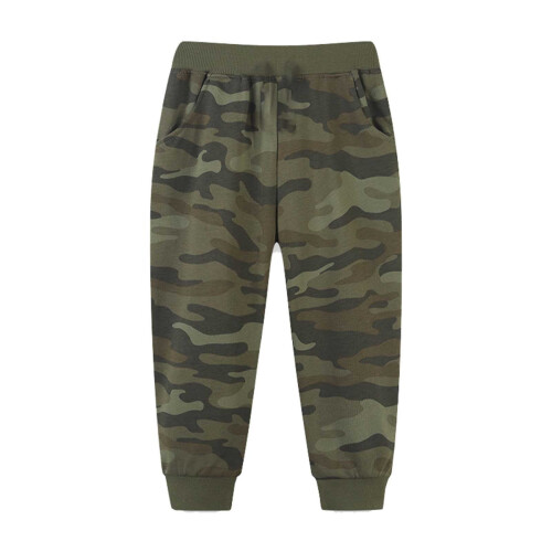 Παντελόνι Jogger Casual Camo για παιδιά 2-3 ετών, με λάστιχο στη μέση, φαρδιά μπατζάκια,