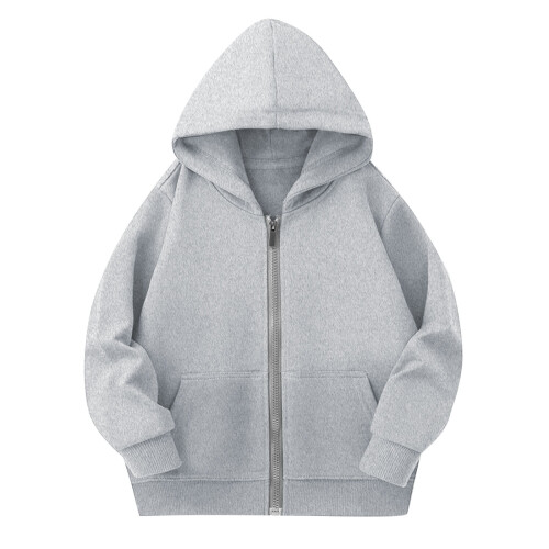 Παιδικό Φούτερ με Κουκούλα Unisex, Ελαφρύ, Casual Μπουφάν με Κορδόνι/Φερμουάρ, Τσέπες,