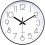 14 Inch Silent Wall Clock – Cement Grey Dial with White 1