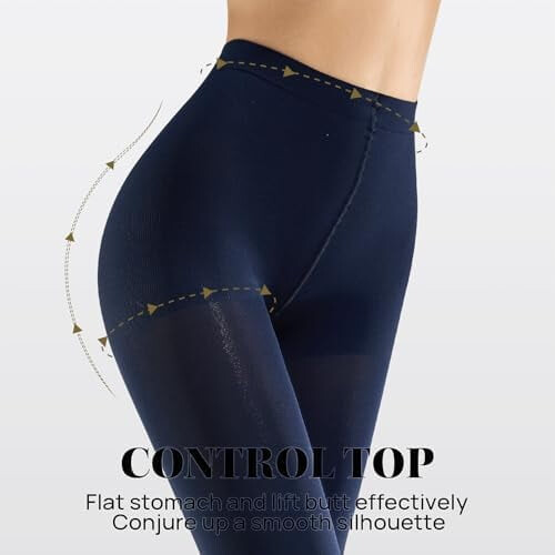 Damen-Strumpfhose, blickdicht, formend, 70 Denier, 2-6 Paar 1