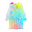Φόρεμα Tie-dye με μακριά μανίκια για πάρτι σε γραμμή Swing a, casual, ελαστικό, φόρεμα με 3