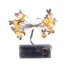 Wielkanocne lampki choinkowe 79in20 LED Pastelowy króliczek i jajko