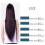 Filet à chignon noir en nylon (10 pièces) 3