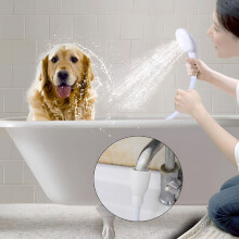Tuyau de douche pour animaux ACDANC Ă enfiler sur robinet de baignoire