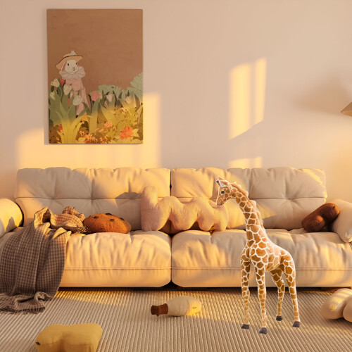 Riesengiraffe, großes Stofftier, Plüschgiraffe, 60 cm 2