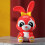 Κουμπαράς Gallickan Bunny με Φως και Ήχο Κόκκινο 7