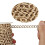 16. Aluminium Chunky Curb Chains Twisted Links Chain Bulk with Spool for 7