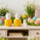 3-Pack Easter Bunny Egg Figurines, White Ceramic Rabbits on Eggs, Cute No-Evil Decor—Modern Spring & Easter Desk/Shelf Decor 4