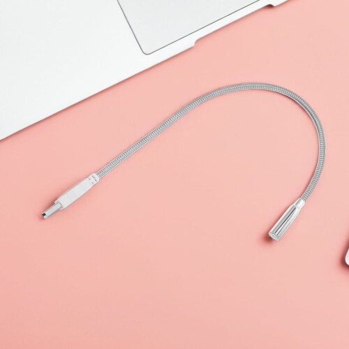 OUNONA2-Pack Λάμπα LED USB με εύκαμπτο λαιμόκοψη, φως ανάγνωσης για χρήση σε φορητό 2