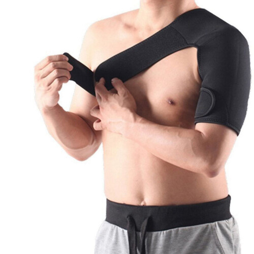 Justerbart axelskyddsstöd armstöd bandage wrap rem band 1