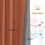 Thermal Sliding Door Curtains Linen Burnt Orange 1 Panel 6