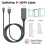 Καλώδιο προσαρμογέα USB3.1 τύπου-C υψηλής ταχύτητας από αρσενικό σε θηλυκό USB-A για 1