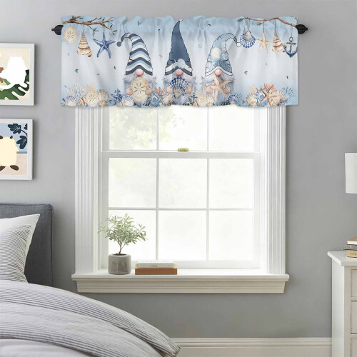 Blå sjøstjernekappe 60x18 tommer polyester stanglomme 2