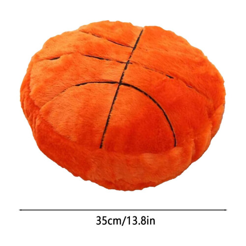 Μαξιλάρι μαλακής επένδυσης 35cm σε σχήμα μπάσκετ – Αθλητικό μαξιλάρι, συμβατό με 2
