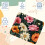 Stoff mit Blumenmuster und Gummibasis 3