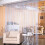 Silver Beaded Curtain Polyester 100 x 200 cm 5