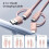 Καλώδιο USB-C σε USB-C 4 σε 1 (1 πόδι, 60 W), με μετατροπέα USB-A και υποστήριξη iOS/USB-C. Συμβατό 3
