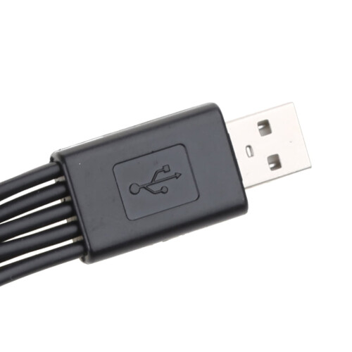 Καλώδιο φόρτισης τηλεφώνου USB πολλαπλών βυσμάτων SIEYIO 10 σε 1 Καλώδιο USB πολλαπλών 2